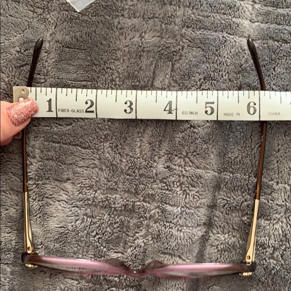 Versace gold and purple brown prescription glasses - Picture 7 of 7